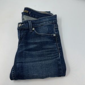 Levi’s womens 1M blue denim too super low denim skinny jeans